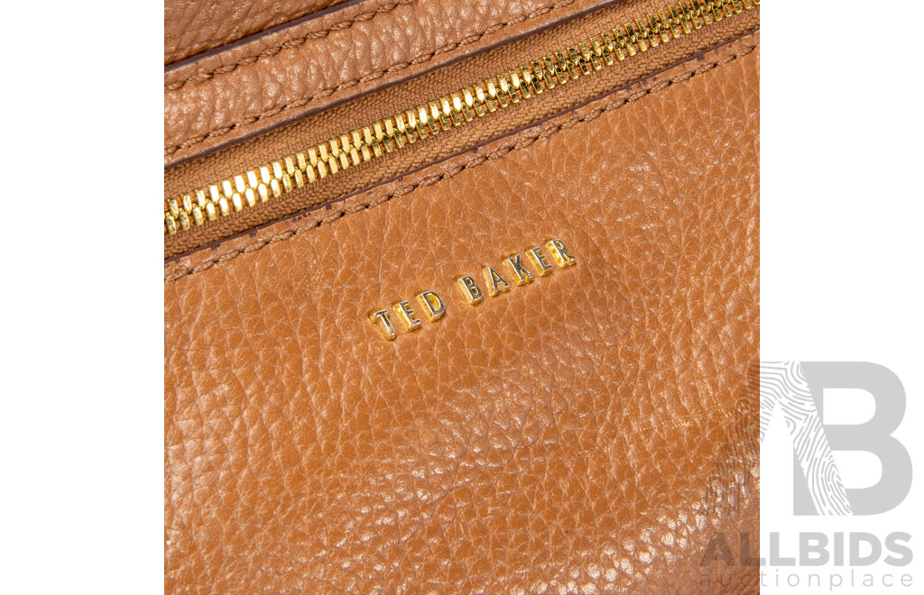 Ted Baker Brown Crossbody with Olga Berg Brown Snakeskin Embossed Bag