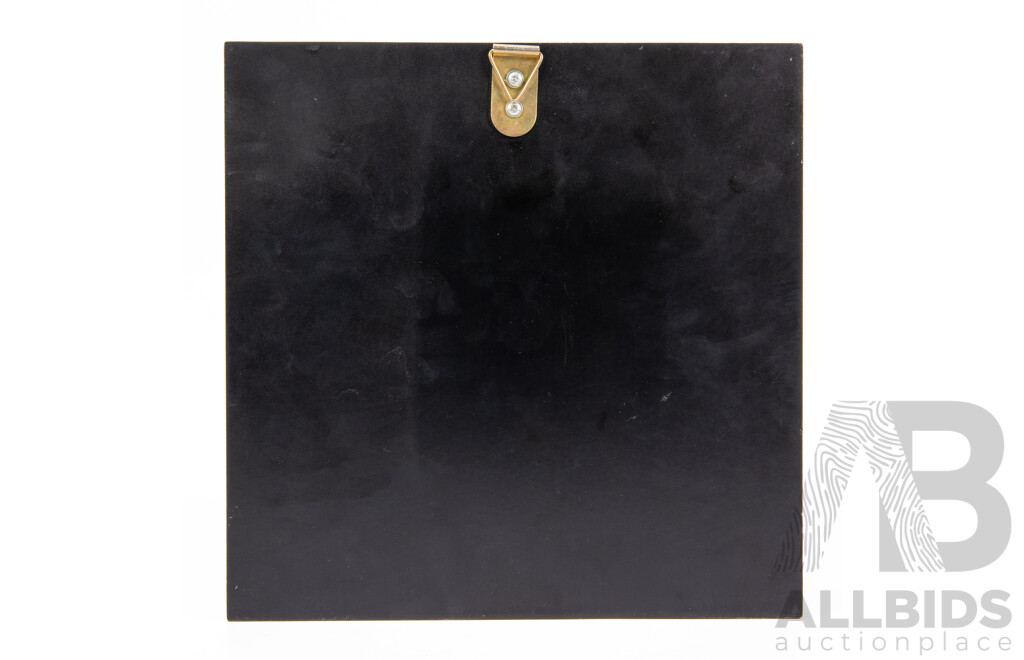 After Gustav Klimt, The Kiss, Enamel Wall Plaque