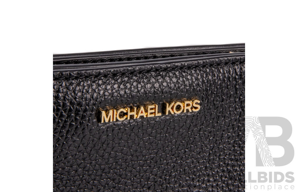 NEW Michael Kors Black Trisha Crossbody Bag - RRP $398