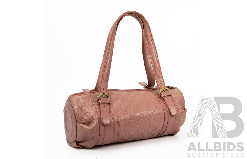 Oroton Mauve Barrel Bag