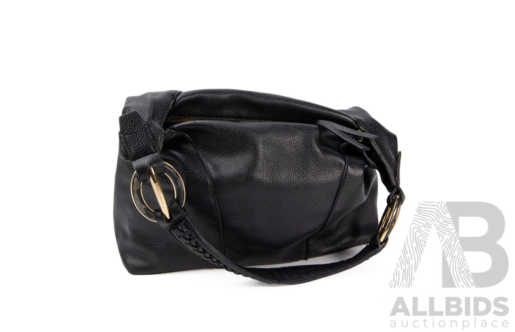 Calvin Klein Ivy Black Hobo Bag