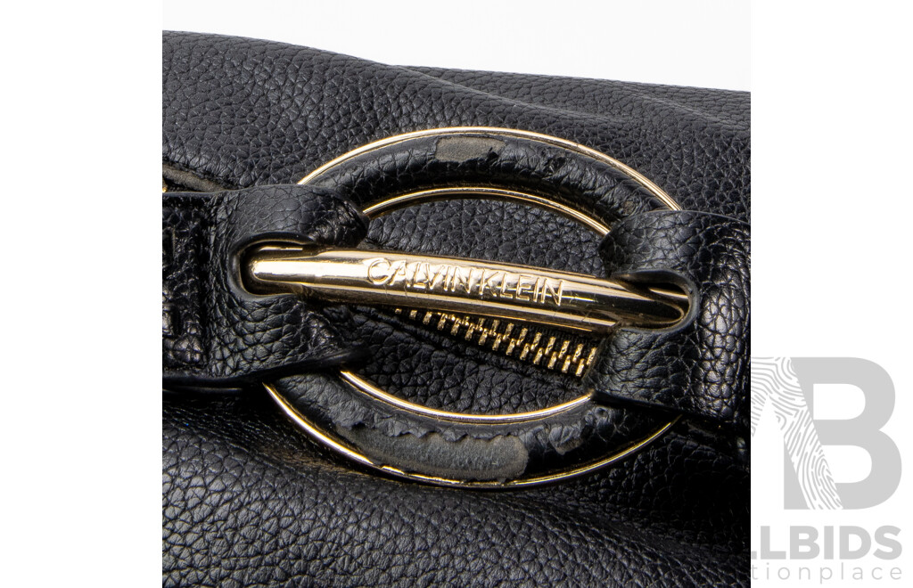 Calvin Klein Ivy Black Hobo Bag