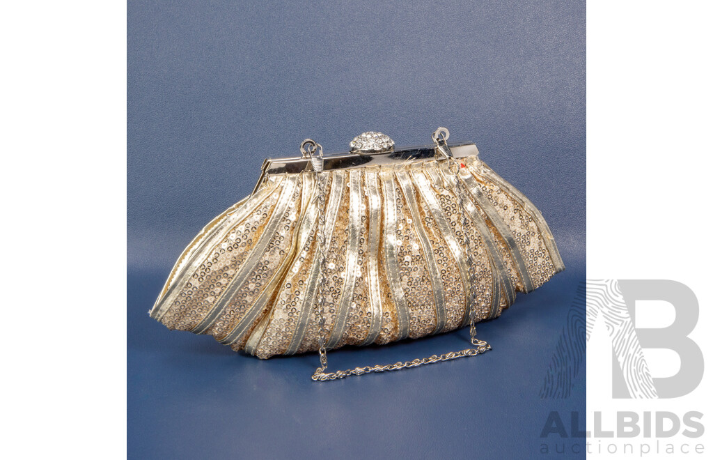 Vintage Sparkles Evening Clutch Purse