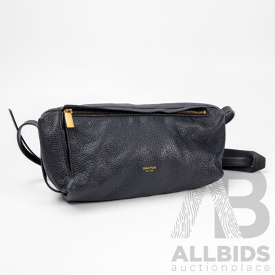 Pebbled Leather Saddle Bag by Oroton