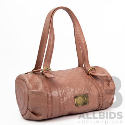 Oroton Mauve Barrel Bag