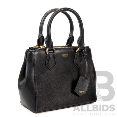 Oroton Inez Mini City Tote in Black
