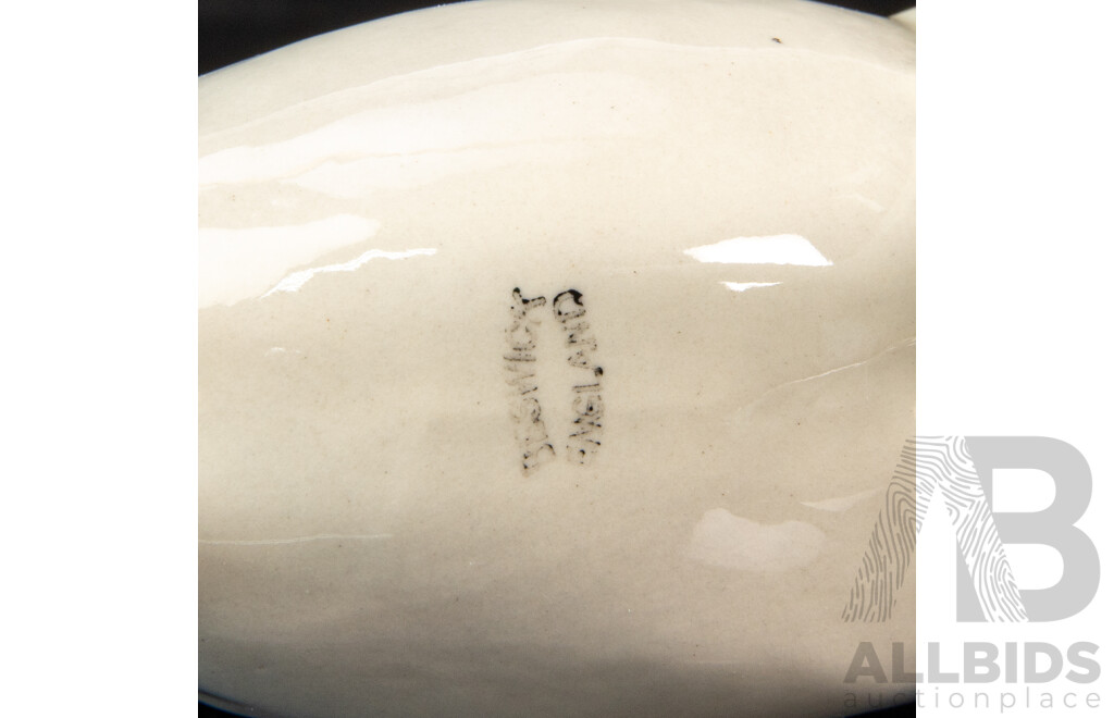 Prancing White Ceramic Stallion by Beswick, England