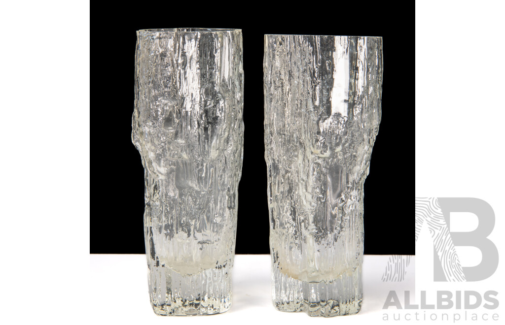 Pair of Iittala Avena Vases by Tapio Wirkkala