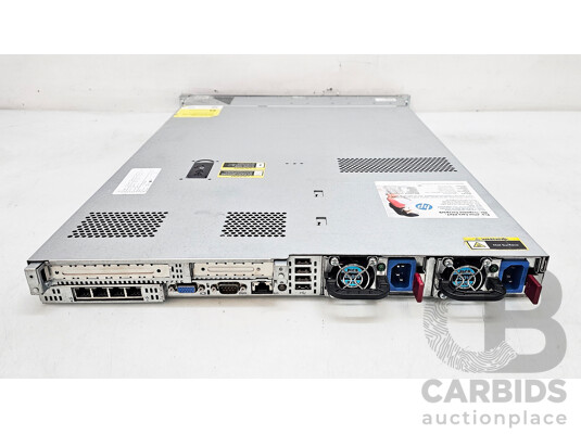 HP ProLiant DL360p Gen8 Dual Intel Xeon (E5-2630 V2) 2.60GHz-3.10GHz 6-Core CPU 1RU Server W/ 64GB DDR3