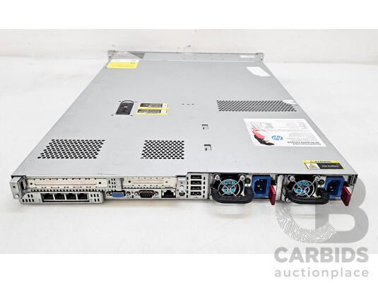 HP ProLiant DL360p Gen8 Dual Intel Xeon (E5-2630 V2) 2.60GHz-3.10GHz 6-Core CPU 1RU Server W/ 64GB DDR3