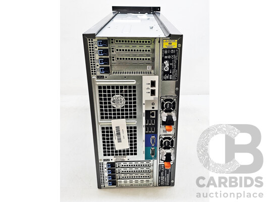 Dell PowerEdge T620 Dual Intel Xeon (E5-2650 V2) 2.60GHz-3.40GHz 8-Core CPU Tower Server W/ 64GB DDR3