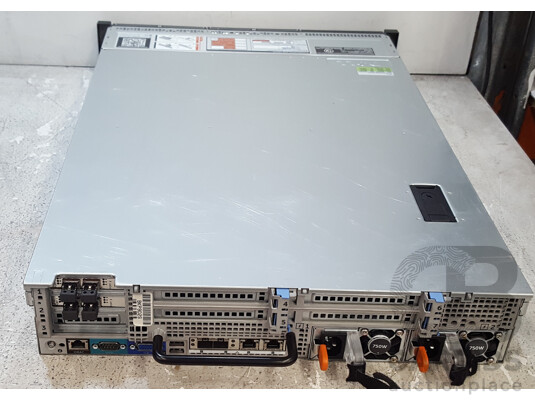 Dell PowerEdge R720 Dual Intel Xeon (E5-2665 0) 2.40GHz-3.10GHz 8-Core CPU 2RU Server w/ 96GB DDR3