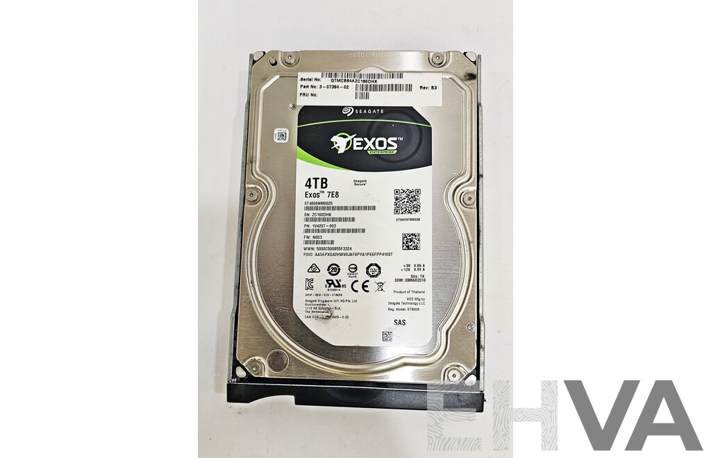 Seagate (ST4000NM0025) Exos 4TB SAS 3.5-Inch Hard Drive