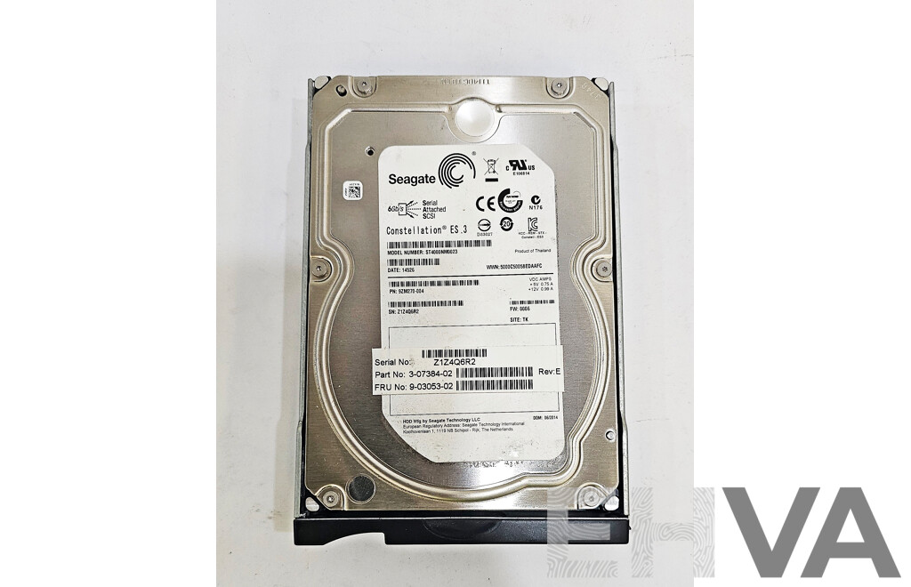 Seagate (ST4000NM0023) 4TB SAS 3.5-Inch Hard Drive