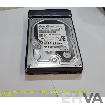 Western Digital (HUS728T8TAL5204) 8TB SAS 12Gbps 3.5-Inch Hard Drive
