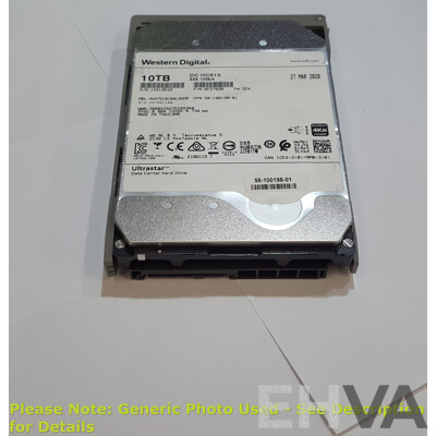 Western Digital (HUH721010AL42C0) 10TB SAS 12Gbps 3.5-Inch Hard Drive