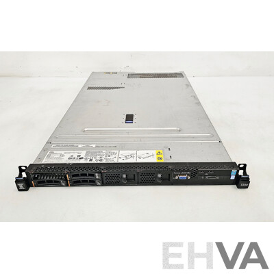 IBM System X3550 M4 Dual Intel Xeon (E5-2640) 2.50GHz-3.00GHz 6-Core CPU 1RU Server W/ 192GB DDR3