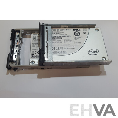 Intel SSD DC 400GB SATA 6Gbps 2.5-Inch Solid State Drive - Lot of Two