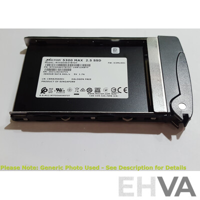 Micron (MTFDDAK3T8TDT) 5300 MAX 3.84TB SATA 6Gbps 2.5-Inch Solid State Drive