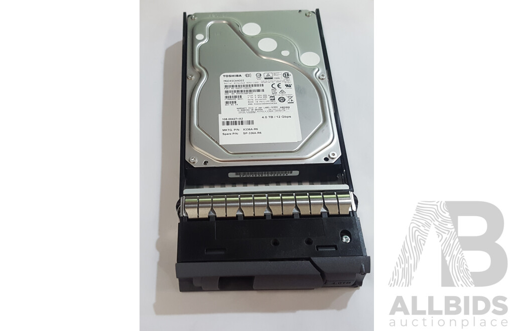 Toshiba (MG04SCA40EE) 4TB 7.2K SAS 12Gbps 3.5-Inch Hard Drive