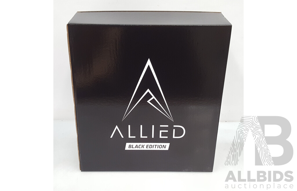 Allied Stinger (Black Edition) 6-Fan RGB Micro-ATX Case w/ A650 Power Supply