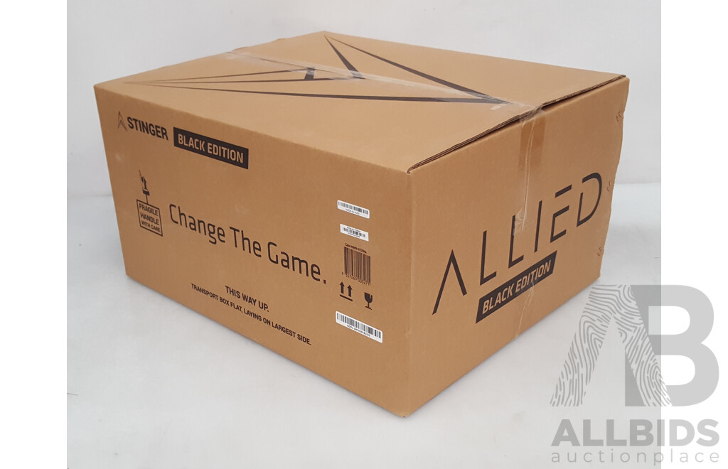 Allied Stinger (Black Edition) 6-Fan RGB Micro-ATX Case w/ A650 Power Supply *BRAND NEW