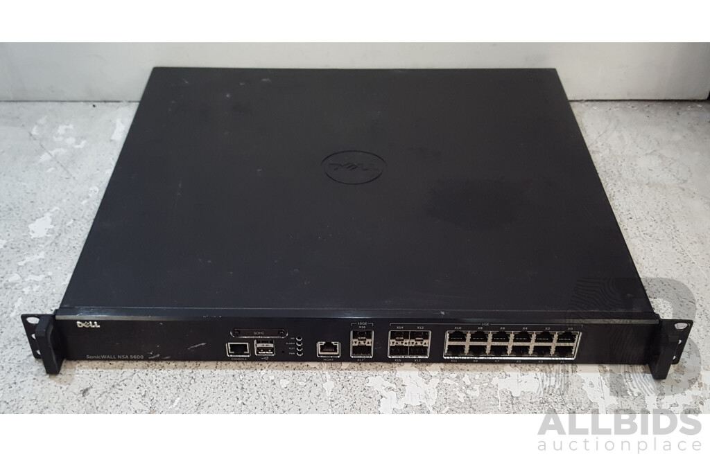 Dell SonicWALL NSA 5600 Network Security Appliance