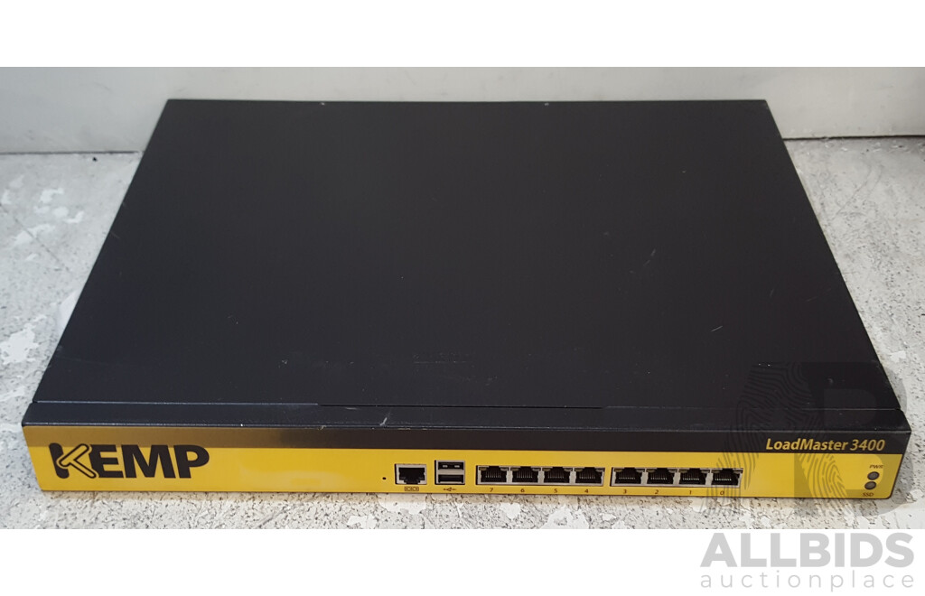 KEMP LoadMaster 3400 Load Balancer