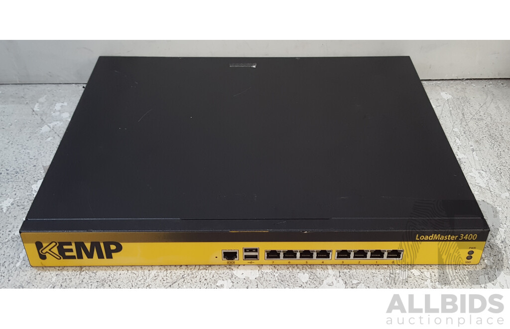 KEMP LoadMaster 3400 Load Balancer