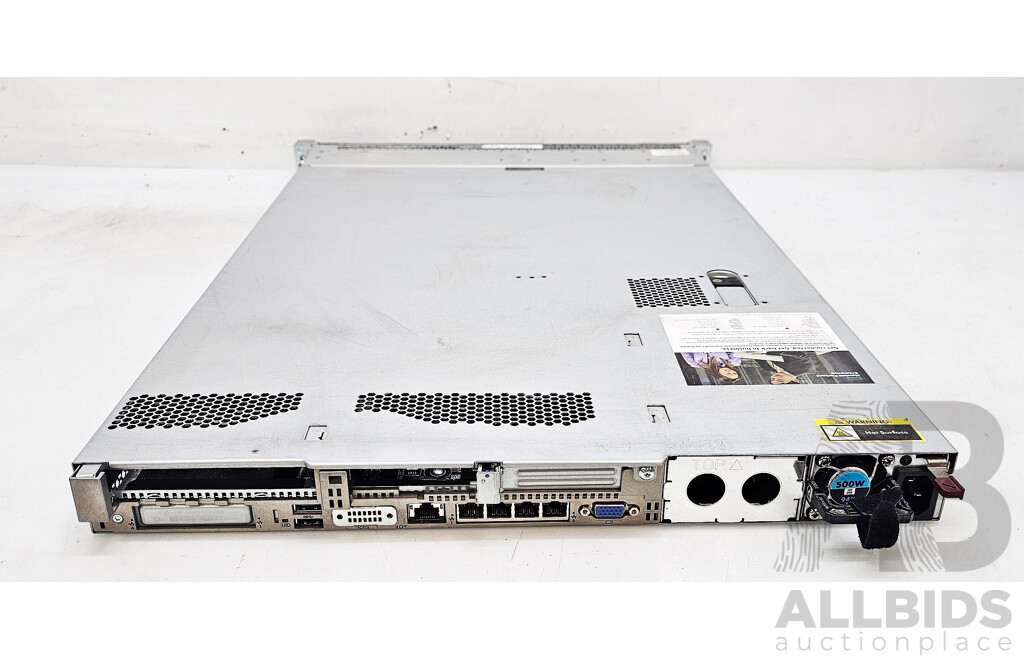 HPE ProLiant DL360 Gen9 Intel Xeon (E5-2630 V4) 2.20GHz-3.10GHz 10-Core CPU 1RU Server W/ 64GB DDR4