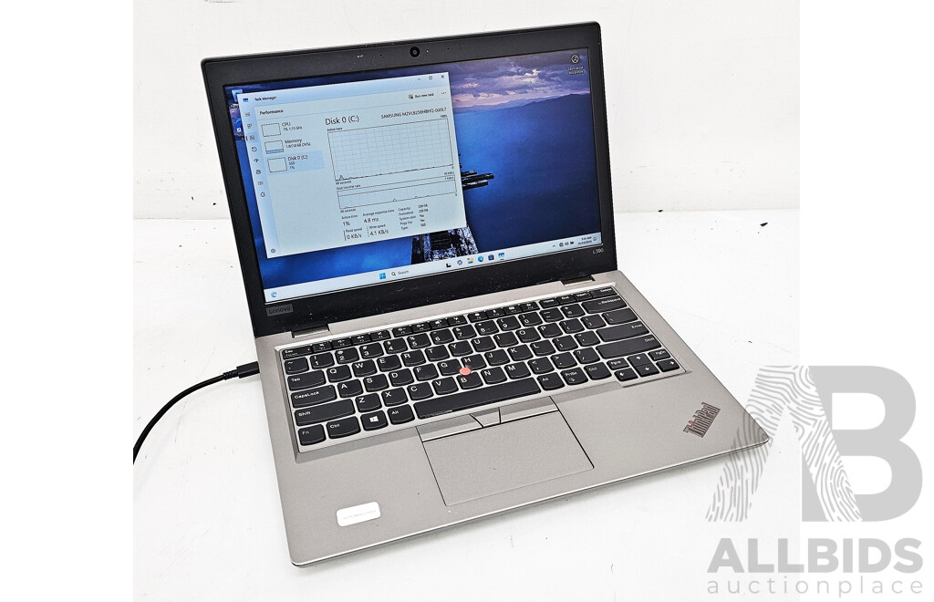 Lenovo ThinkPad L390 Intel Core I5 (8265U) 1.60GHz-3.90GHz 4-Core CPU 13.3-Inch Laptop