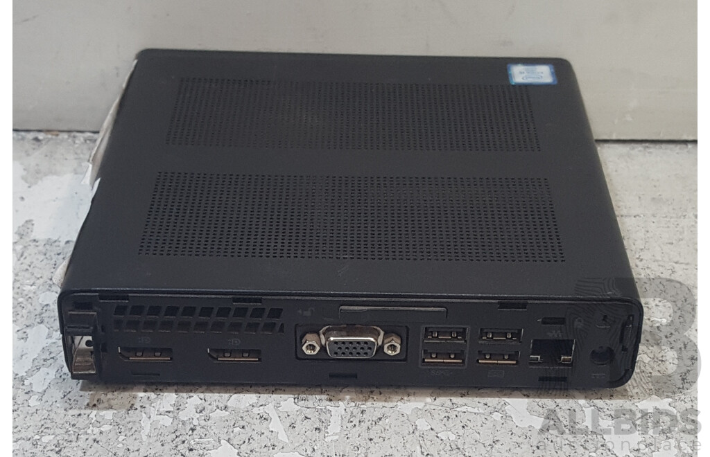 HP EliteDesk 800 G3 DM 65W Intel Core i5 (6500) 3.20GHz-3.60GHz 4-Core CPU Mini PC w/ Power Supply