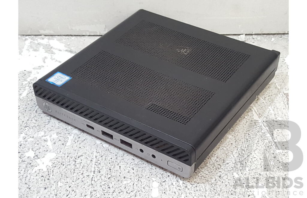 HP EliteDesk 800 G3 DM 65W Intel Core i5 (6500) 3.20GHz-3.60GHz 4-Core CPU Mini PC
