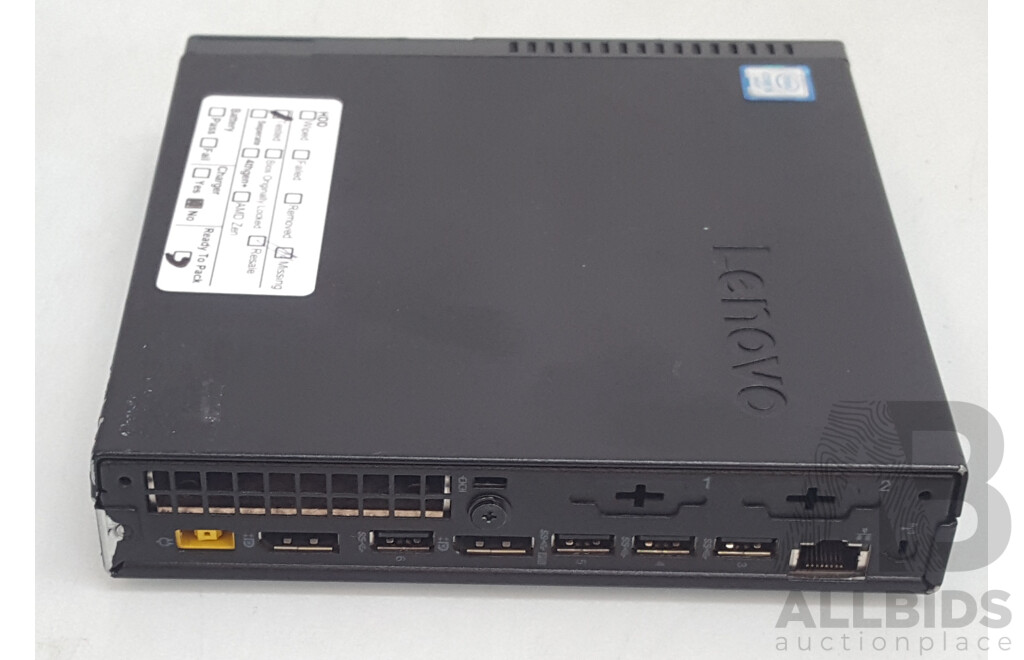Lenovo ThinkCentre M710q Intel Core i5 (6400T) 2.20GHz-2.80GHz 4-Core CPU Mini PC