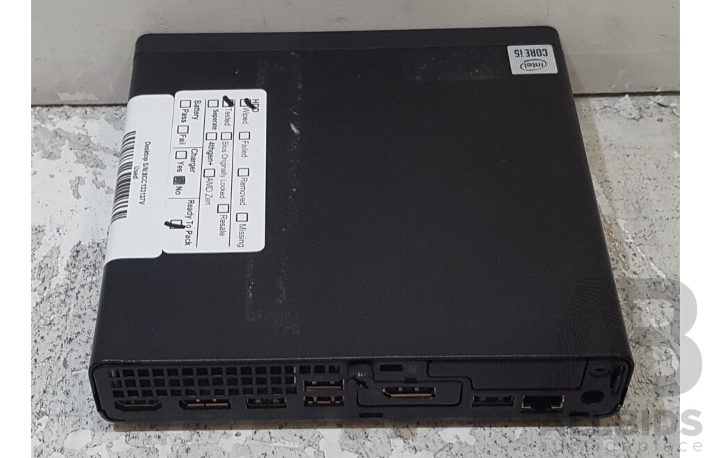 HP ProDesk 400 G6 10th Gen Intel Core i5 (10500T) 2.30GHz-3.80GHz 6-Core CPU Mini PC