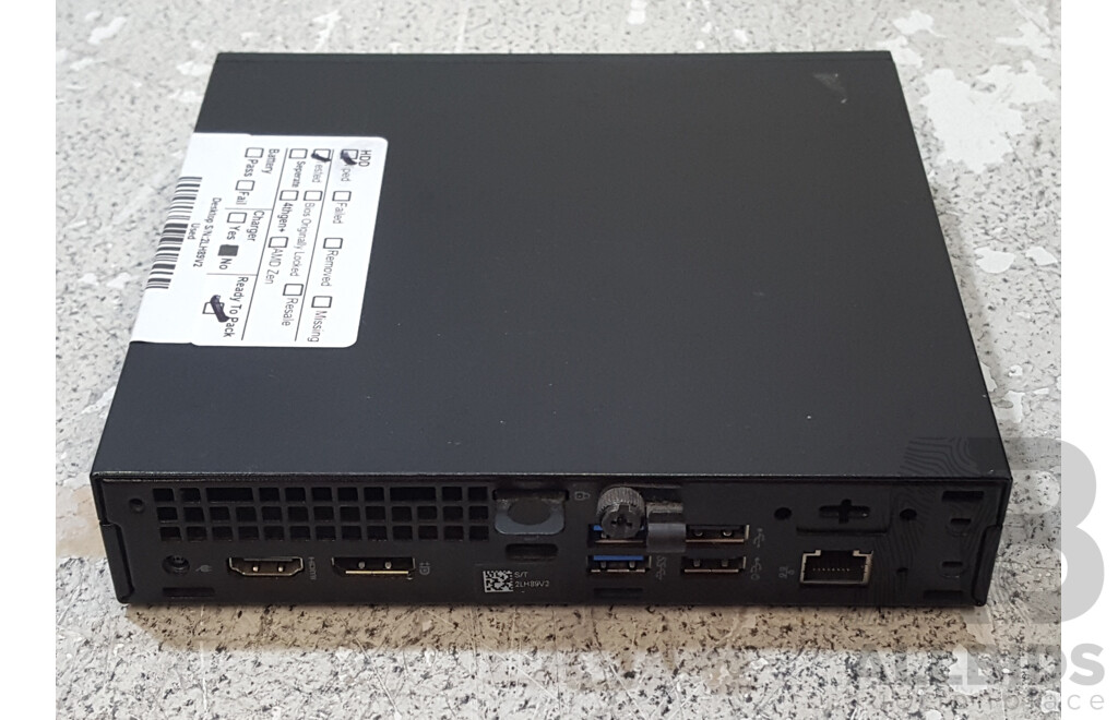 Dell OptiPlex 3060 Intel Core i5 (8400T) 1.70GHz-3.30GHz 6-Core CPU Desktop Mini PC