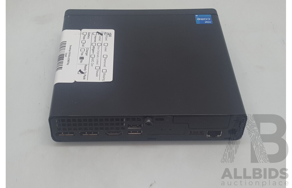 HP Pro Mini 400 G9 12th Gen Intel Core i5 (12500T) 2.00GHz-4.40GHz 6-Core CPU Desktop Mini PC