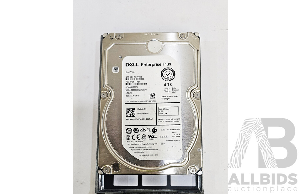 Dell (1V4207-157) Enterprise Plus 4TB SAS 3.5-Inch Hard Drive