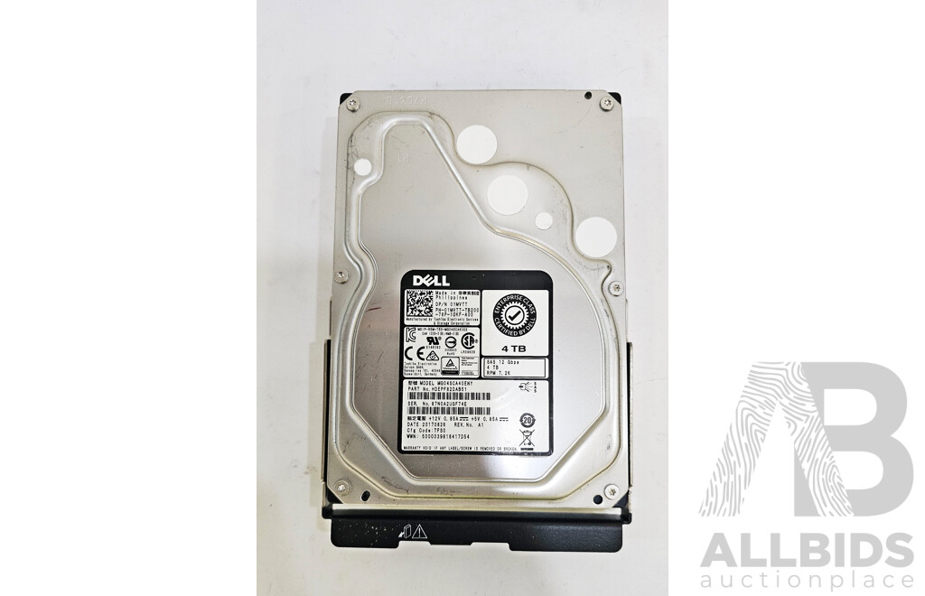 Dell (MG04SCA40ENY) 4TB SAS 3.5-Inch Hard Drive