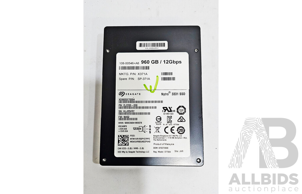 Seagate (2LZ200-038) Nytro 960GB SAS 12Gbps 2.5-Inch Solid State Drive