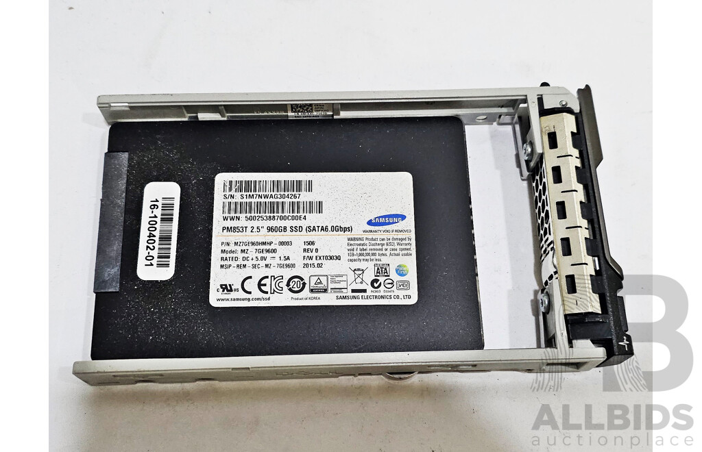 Samsung 960GB SATA 2.5-Inch Solid State Drive