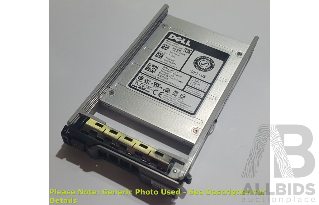 1660736 · Dell (THNSF8800CCSE) 800GB SATA 2.5-Inch Solid State Drive