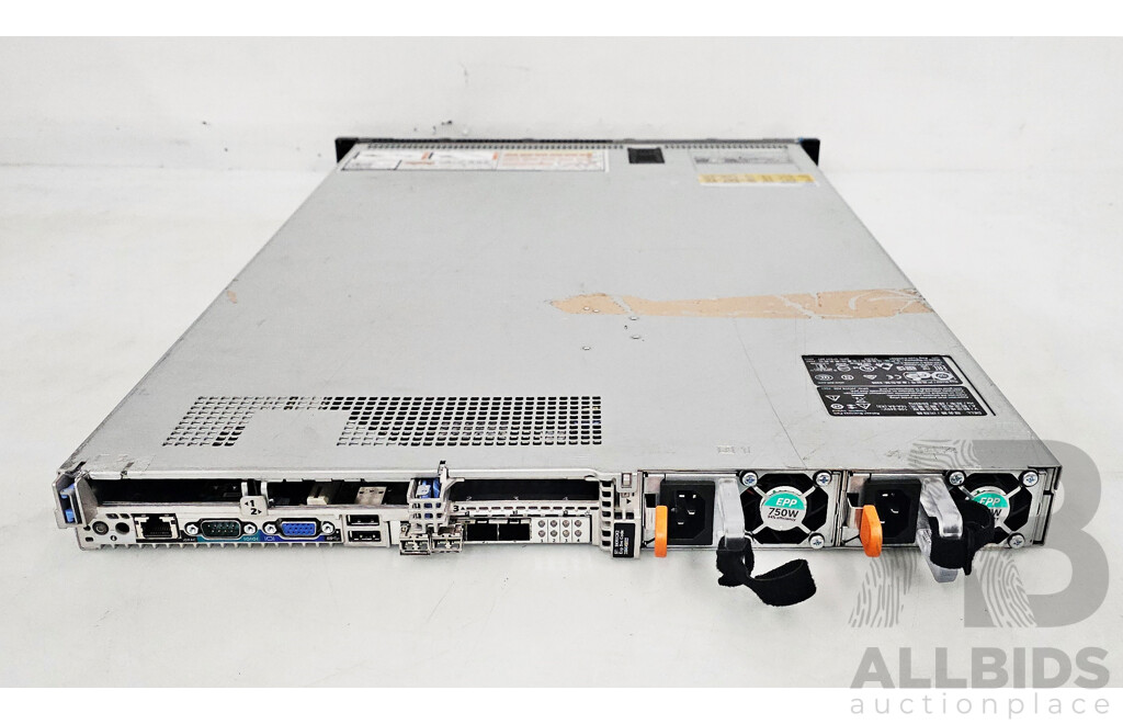Dell PowerEdge R630 Dual Intel Xeon CPU E5-(2630v4) 2.20GHz-3.10GHz 10-Core CPU 1RU Server