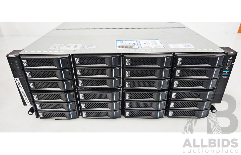 Inspur (NF5466M5) Intel Xeon SILVER (4214) 2.20GHz-3.20GHz 12-Core CPU 4RU Server