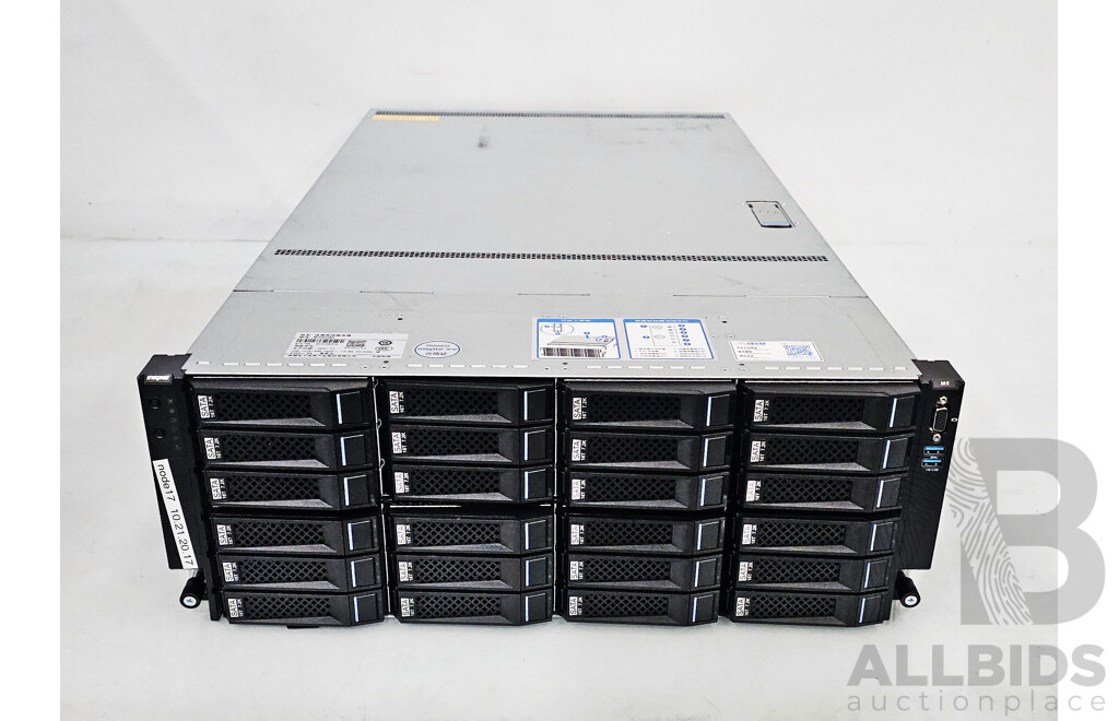 Inspur (NF5466M5) Intel Xeon SILVER (4214) 2.20GHz-3.20GHz 12-Core CPU 4RU Server