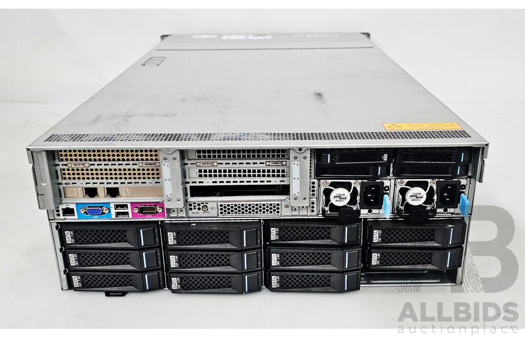 Inspur (NF5466M5) Intel Xeon SILVER (4214) 2.20GHz-3.20GHz 12-Core CPU 4RU Server
