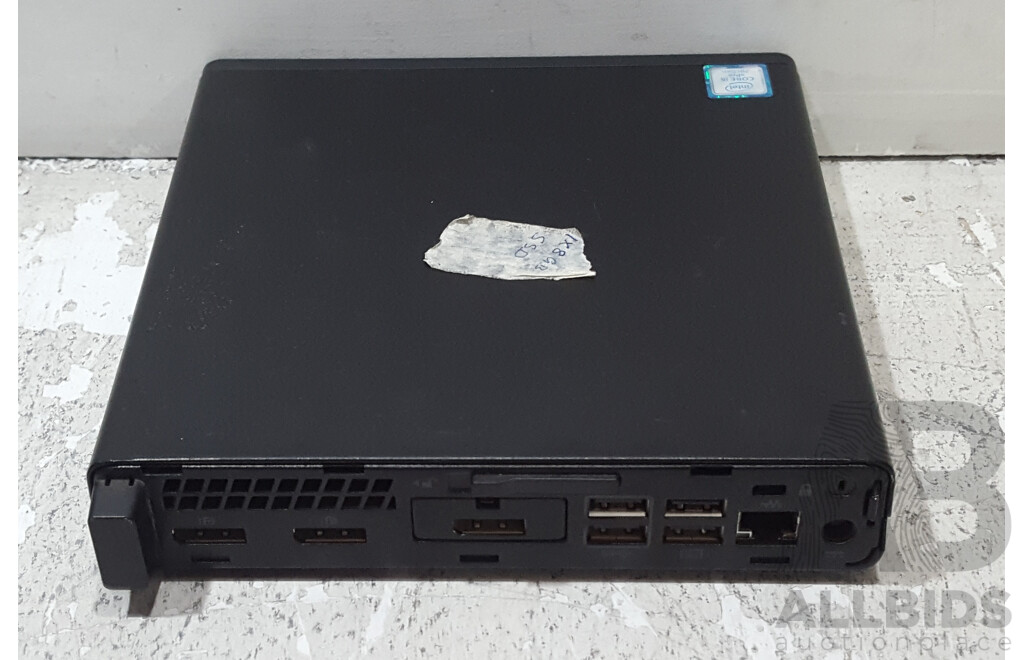HP EliteDesk 800 G3 DM 35W Intel Core i5 (7500T) 2.70GHz-3.30GHz 4-Core CPU Tiny Form Factor Desktop Computer w/ Power Adapter