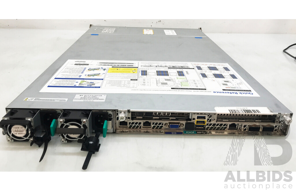 EMC PYTWP 2x Intel Xeon (E5-2680 V3) 2.50GHz-3.30GHz 12-Core CPU 1RU Server W/ 32GB DDR4