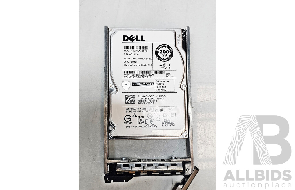 Dell PowerEdge R720xd Intel Xeon (E5-2630) 2.00GHz-2.50GHz 6-Core CPU 2RU Server W/ 32GB DDR3