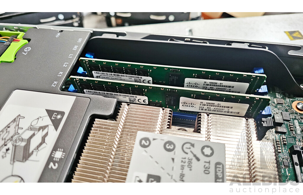 Cisco UCSC C220 M5 Dual Intel Xeon GOLD (6242) 2.80GHz-3.90GHz 16-Core CPU 1RU Server W/ 128GB DDR4
